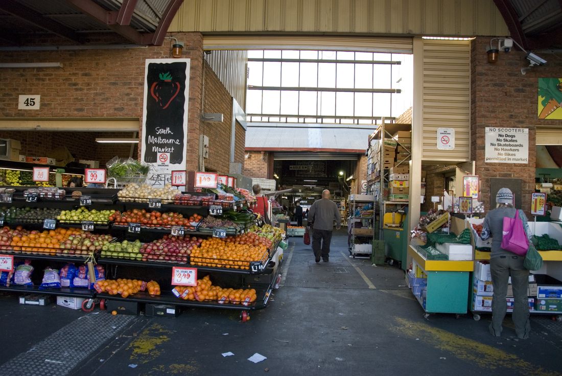 South melbourne market stores